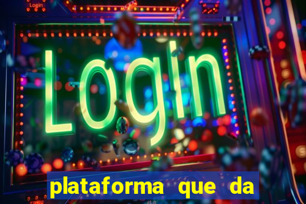 plataforma que da bonus de registro